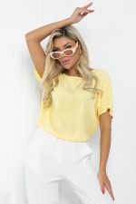 Блуза Морган НЬЮ (светло-желтая) Б12980-16М LT Collection