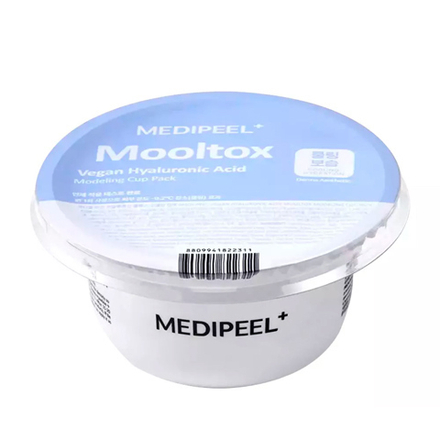 MEDI-PEEL Увлажняющая альгинатная маска для лица VEGAN HYALURONIC ACID MOOLTOX MODELING CUP PACK (28gr)