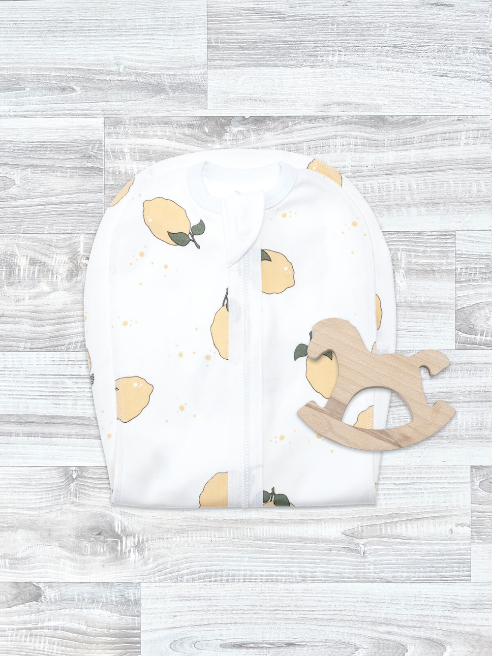 Пелёнка-кокон Mjölk Лимоны, уценка