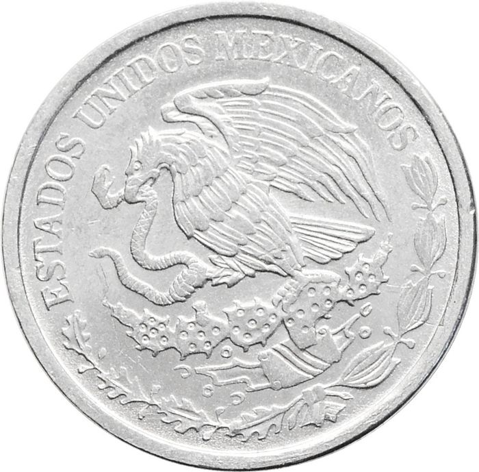 10 сентаво 2009-2019 Мексика XF-AU