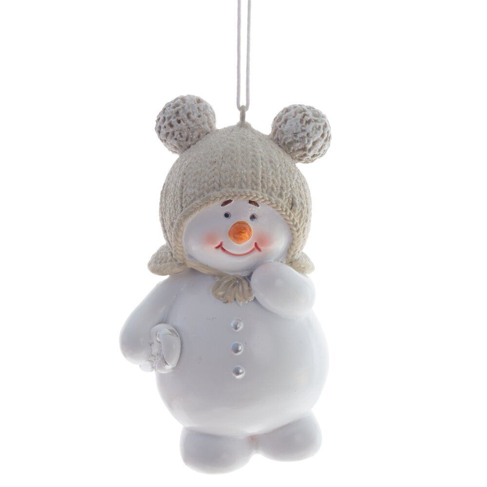 GAEM Изделие декоративное подвесное "Снеговик", L6 W4,5 H10 см, 2в.