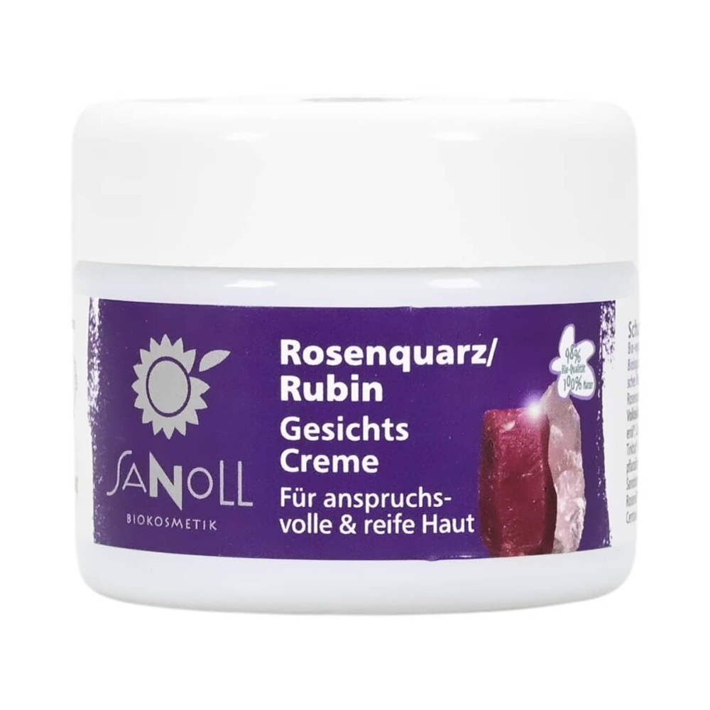 Крем для лица Sanoll Rose Quartz Rub, 50 мл