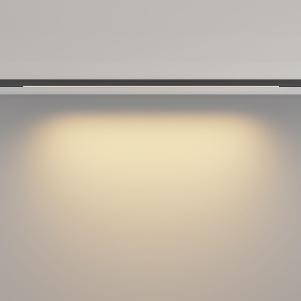Трековый магнитный светодиодный светильник Maytoni Levity Basis TR190-1-10W2.7K-B