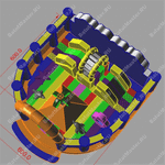 Коммерческий надувной батут "Атлантида"