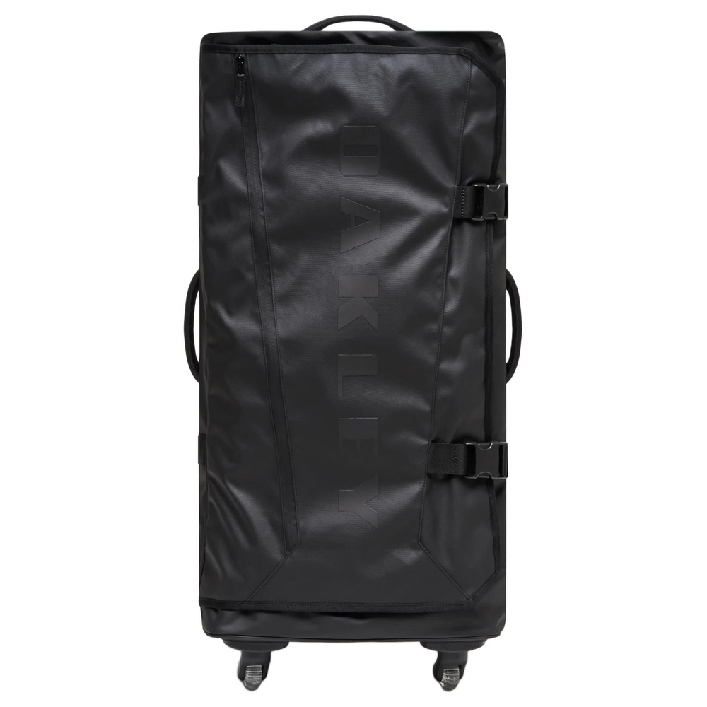Oakley Recycled Polyester Trolley Bag 25 Inch Unisex Black