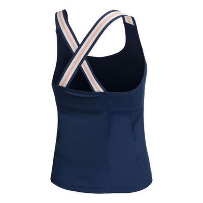 Женская теннисная майка Ellesse Samprini Tank Top Women - Dark Blue, Multicoloured