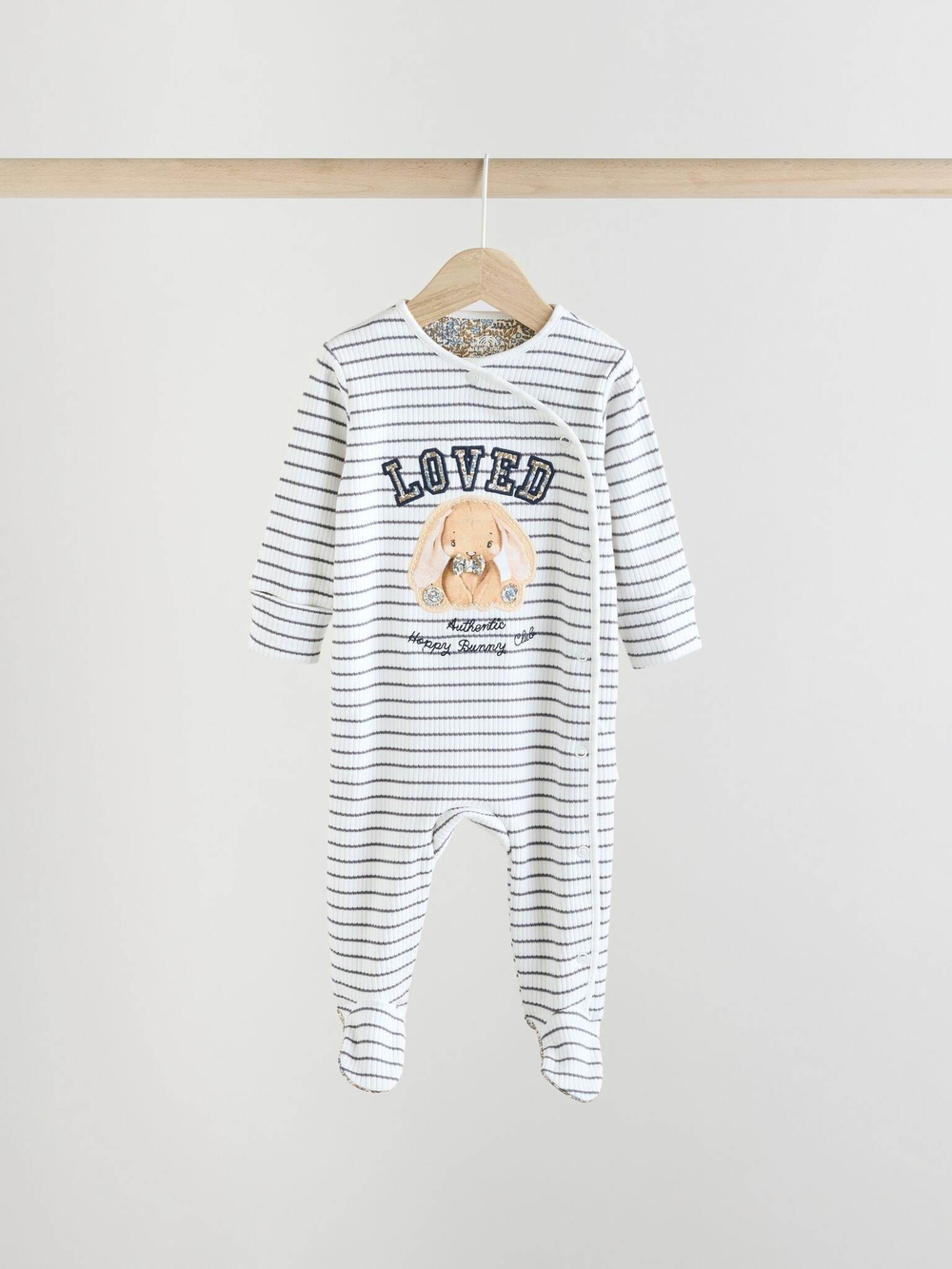 Комбинезон / Cлип для малышей Next E18-368, 3 шт., Белый, Бежевый, Голубой