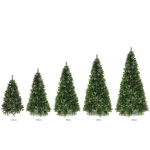 Елка «Праздничная» 240 см, ПВХ+леска (1795 веток)