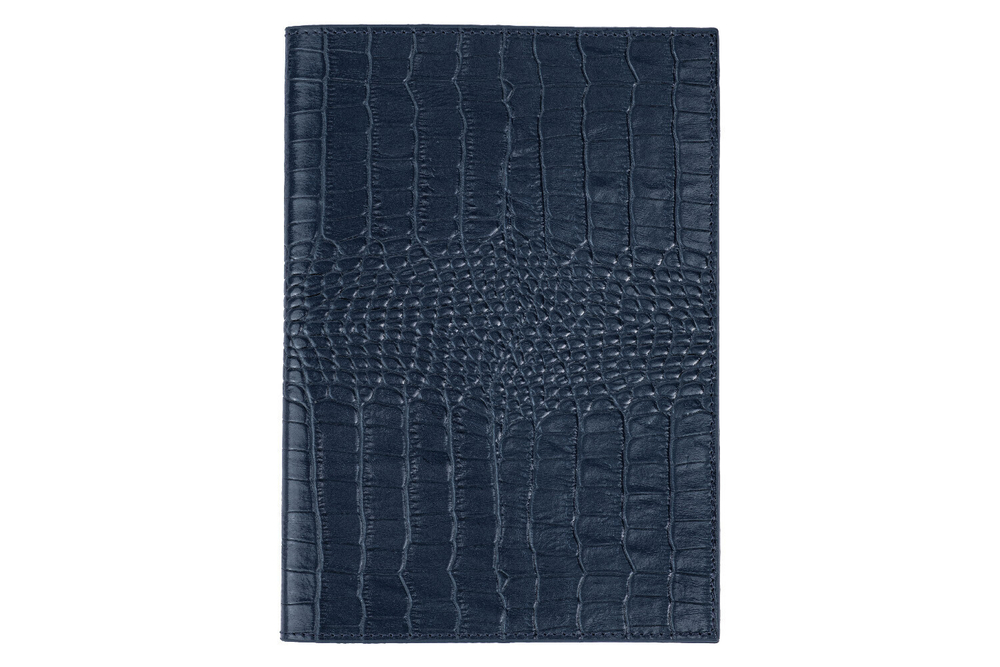 Notebook DAILY genuine leather dark blue color