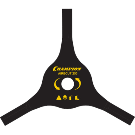 Нож CHAMPION для травы Airecut 3*250*25.4   C5132