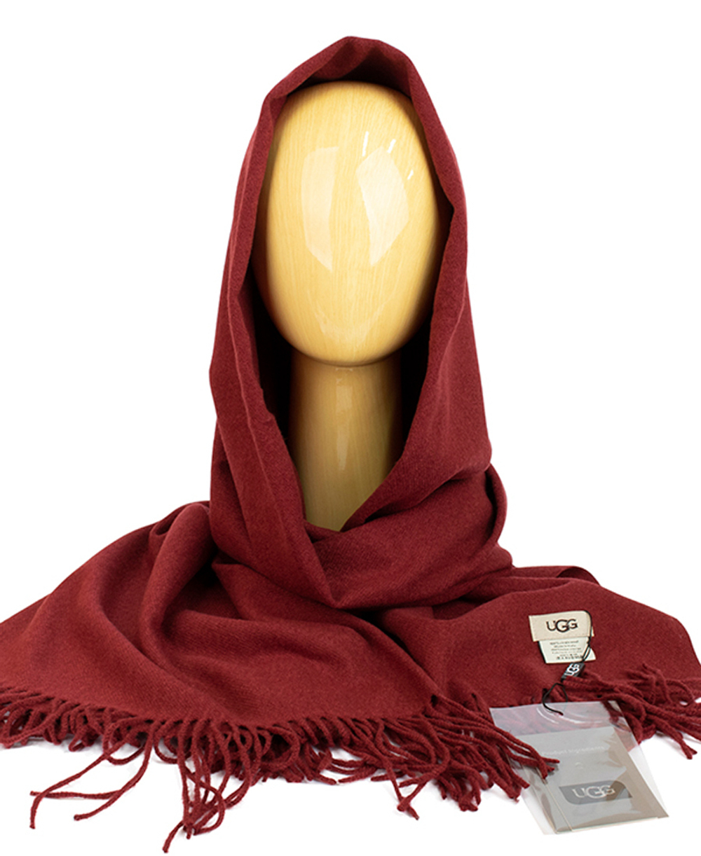 ШАРФ UGG SCARF Bordo