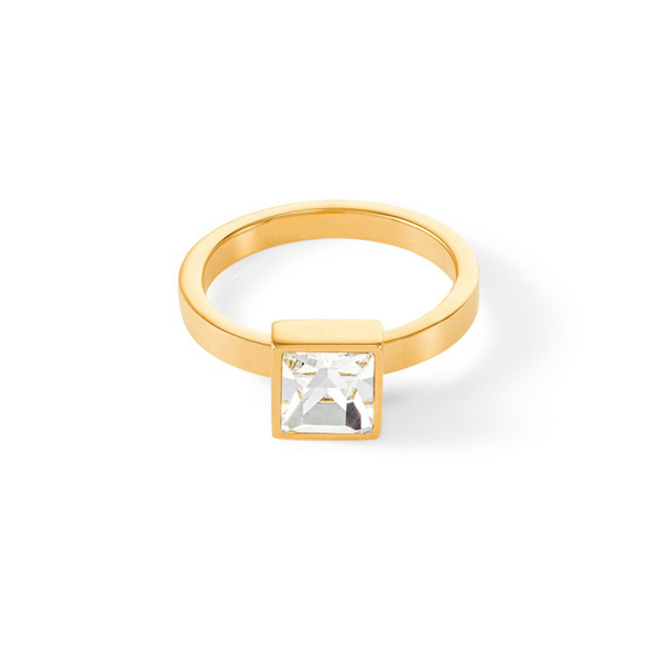 Кольцо Coeur de Lion Kristall-Gold 0500/40-1816 58 размер 18,5