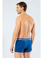 Трусы мужские боксеры. Набор из 3-х штук синий - индиго - голубой