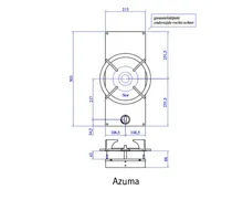 Газовая конфорка Pitt Reginox Azuma