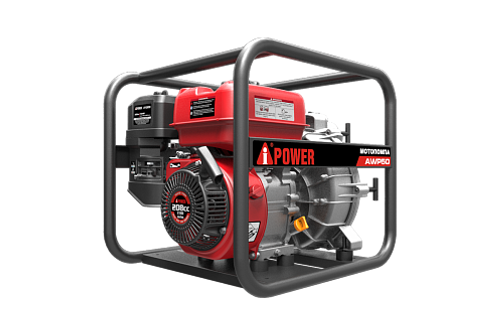 Мотопомпа A-iPower бензиновая для чистой воды AWP50