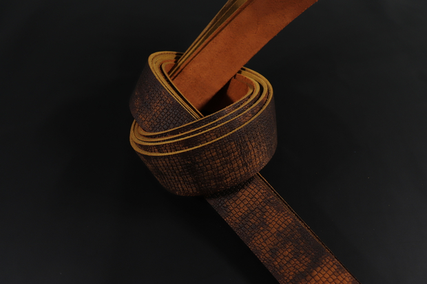 Ременная заготовка рыжий лофт + Плита Геккон