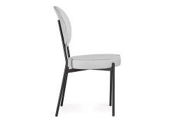 Стул на металлокаркасе Ройс серый / черный