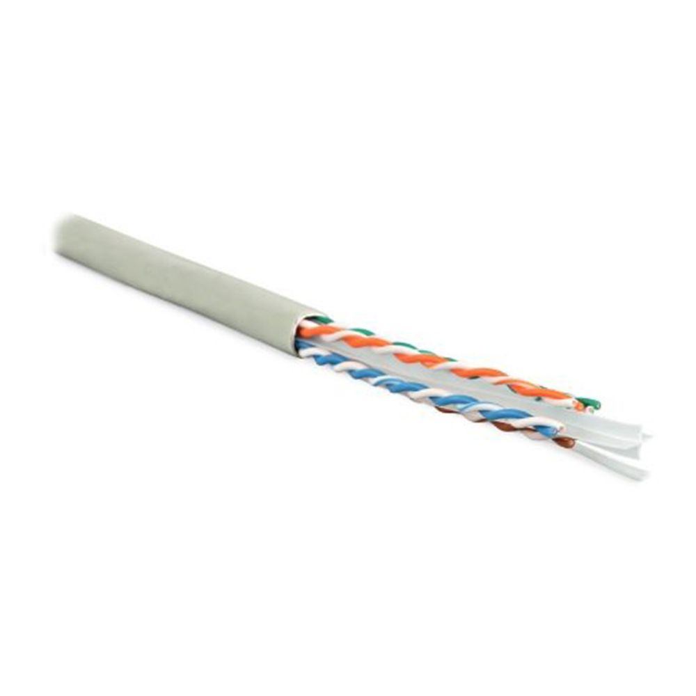 UUTP4-C6-S23-IN-LSZH-GY-305 U/UTP кат.6, 4 пары, 0,55 LSZH нг(А)-HF кабель витая пара Hyperline