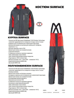 Костюм плавающий Surface,куртка+полукомбинезон