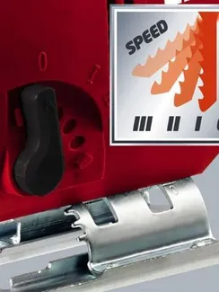 Лобзик Einhell TC-JS 80, 410 Вт, 800-3000 ход/мин, +/- 45°, ход 18 мм , пропил 80 мм