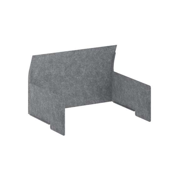 AcustiX Кабина настольная на стол L800 VE.KB4-1580.8 Морская Галька 1580*1200*1100