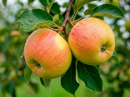 Саженец яблони «Барыня» (Осенняя, Нарядная, Долго лежит)