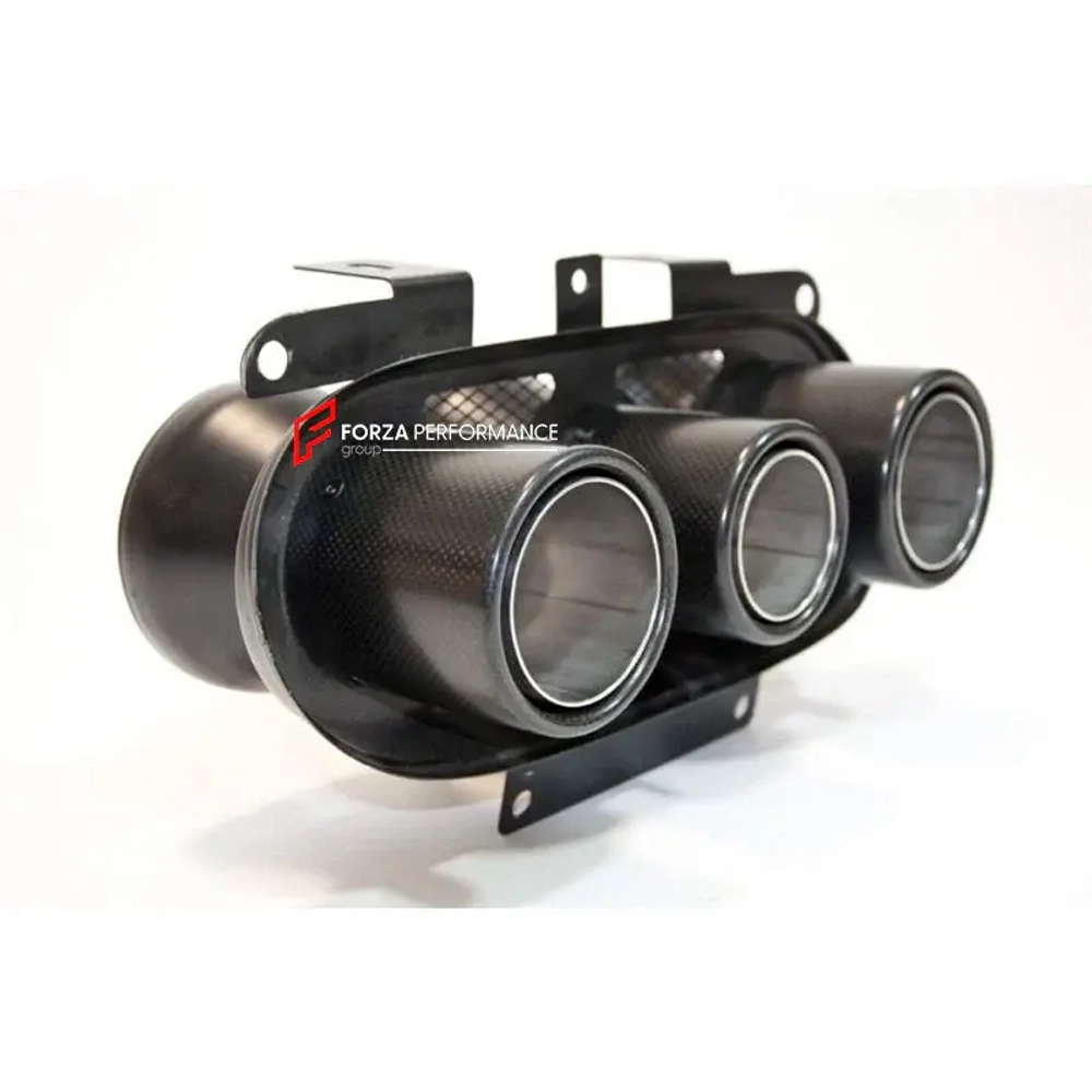 Карбоновые насадки на выхлоп для Ferrari 458 2009-2015 Феррари