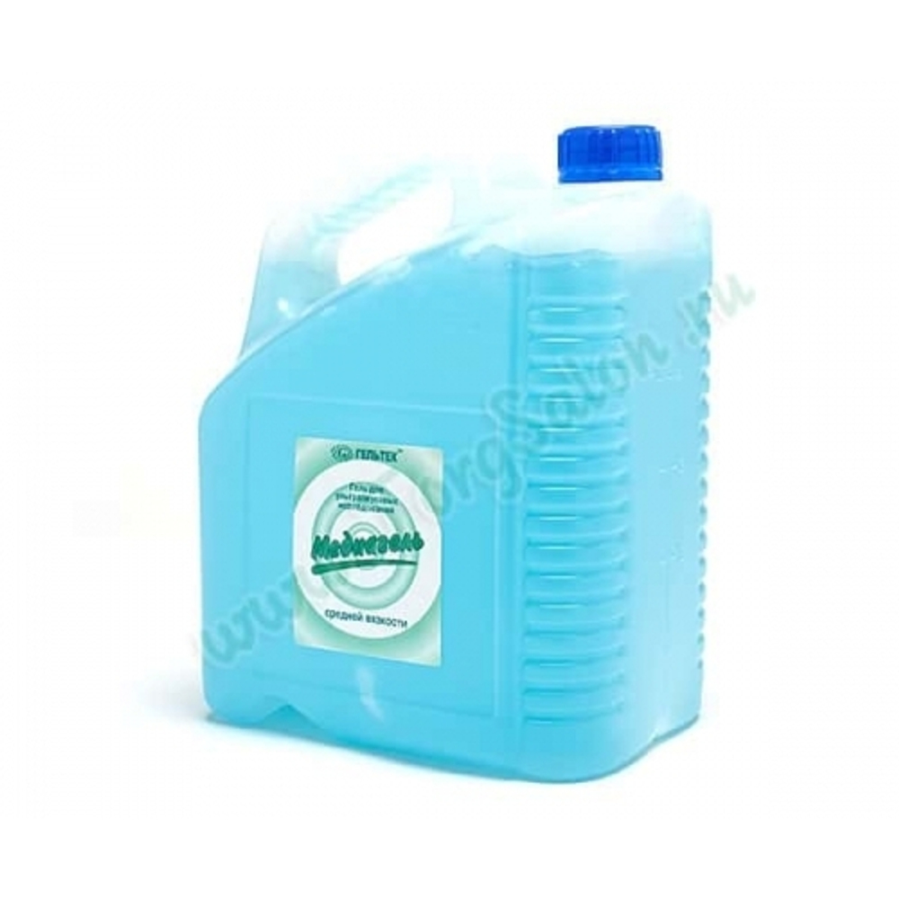 Медиагель для ультразвуковых исследований (цветной) средней вязкости, 5 л.