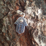 Кулон ХАМСА малый, серебро