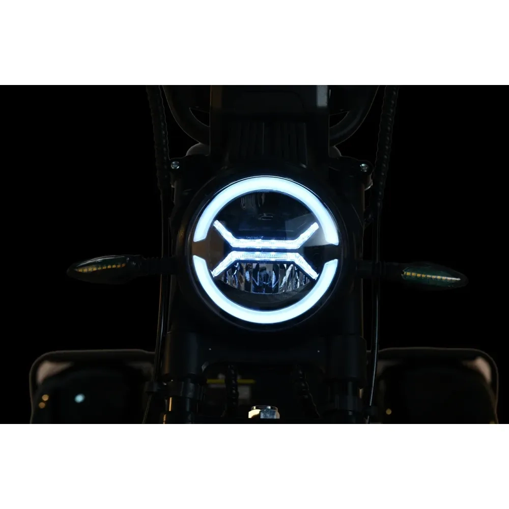 Электроскутер CityCoco White Siberia PRO CITY EDITION 2500W Красный