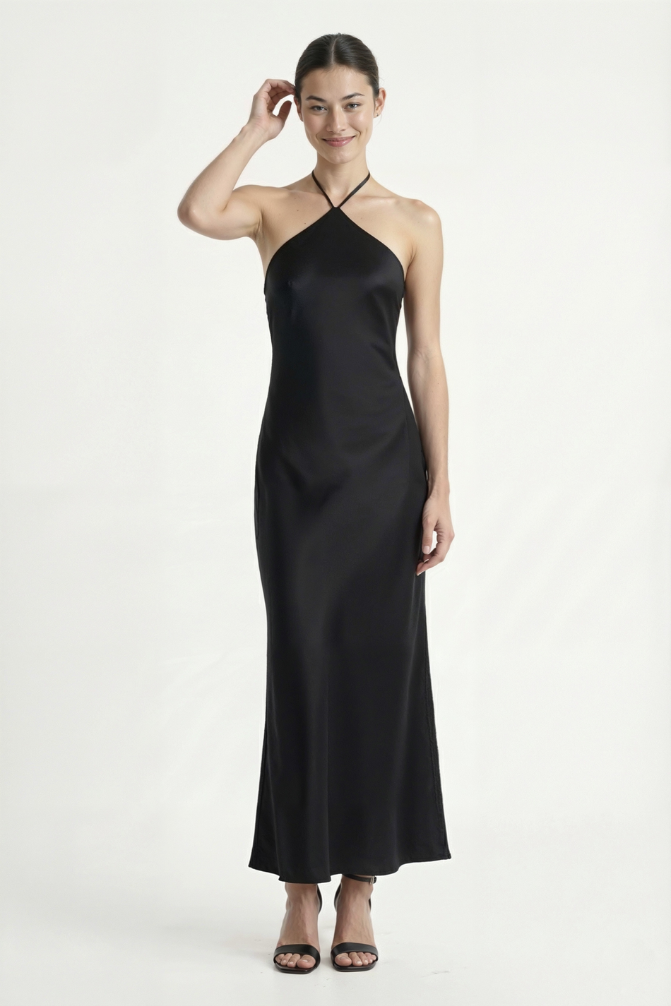 Платье с Х-образным вырезом