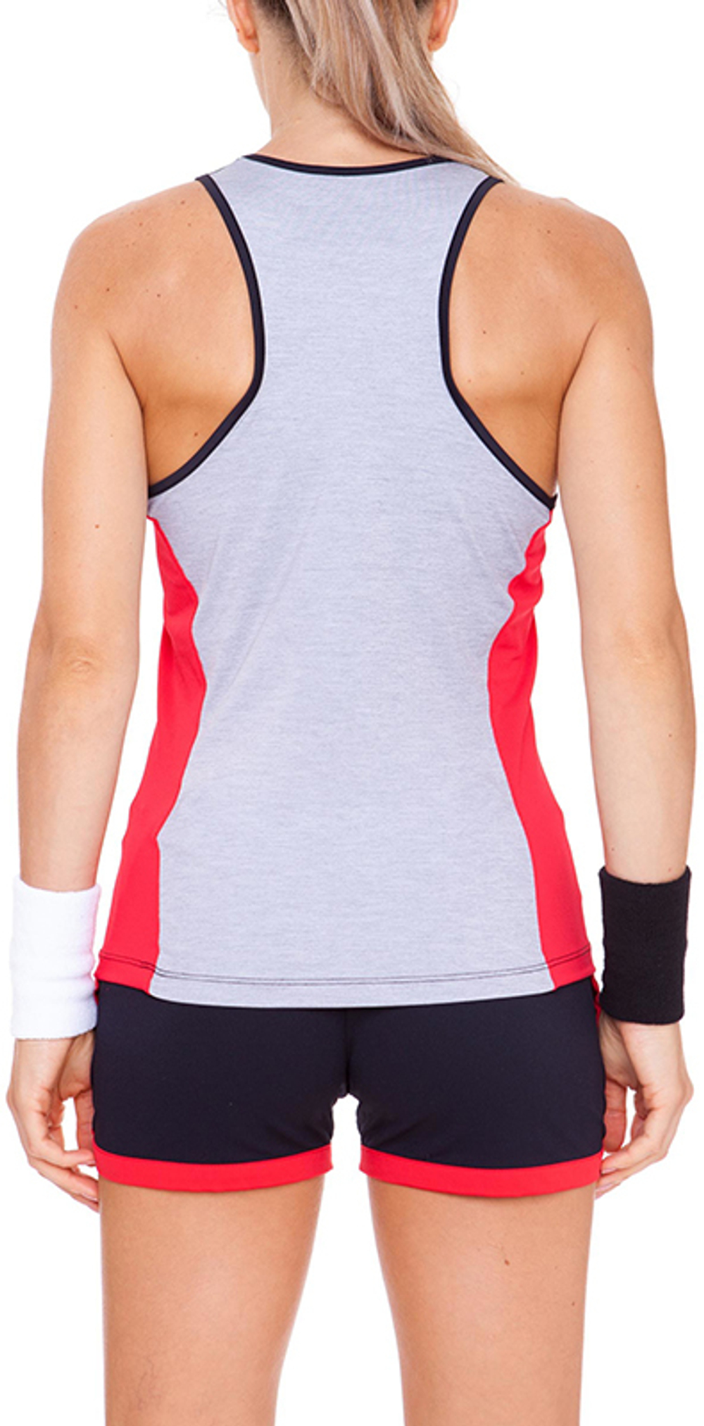 Женский топ теннисный Hydrogen Tech Star Tank Top - черный