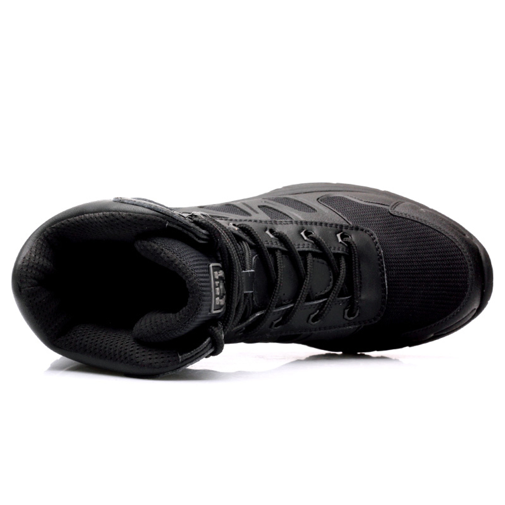 QIANGREN 3515 Training Boots Outdoor Abrasion Resistant Hiking Boots High Top Shoes