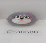 Мякиш Сова с блестками 9 см, 3 цвета микс, пакет с-30508