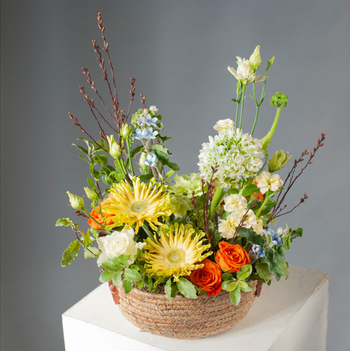 Корзины с цветами