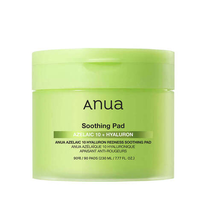 Anua Azelaic Acid 10 Hyaluron Redness Soothing Pad пэды с азелаиновой кислотой