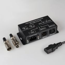 Усилитель DMX-сигнала LN-DMX-1CH (220V) (Arlight, IP20 Металл, 1 год) 016921