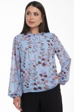 Блуза Волшебный шифон (небесный) Diolche