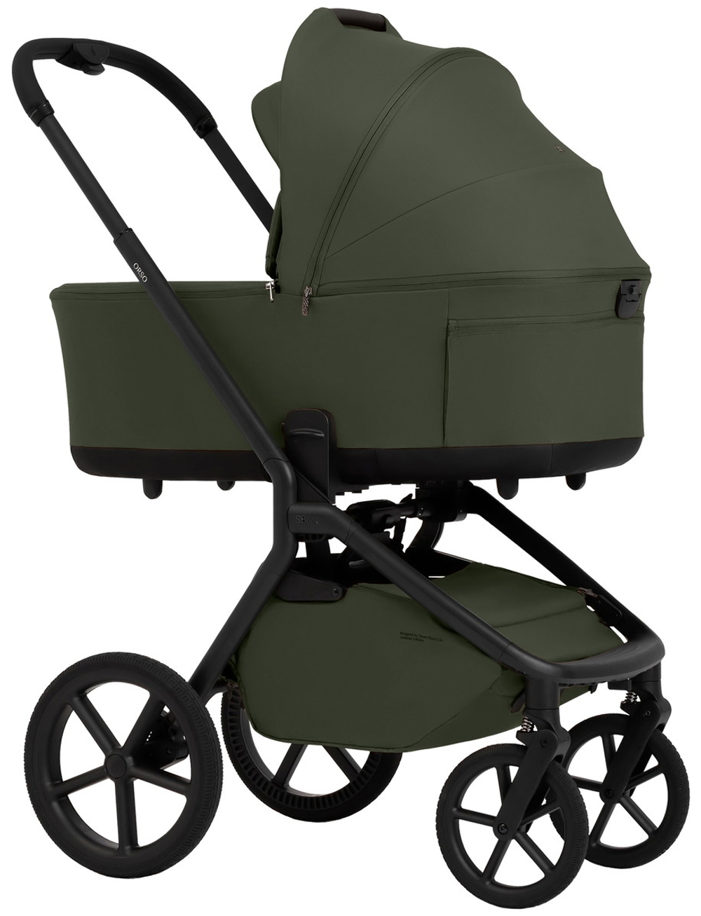 Детская коляска 2 в 1 Sweet Baby SBL Orso New 427636 New Dark Green