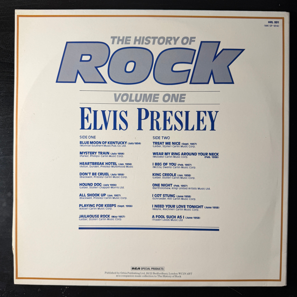 The History Of Rock 1 (Англия 1981г.)