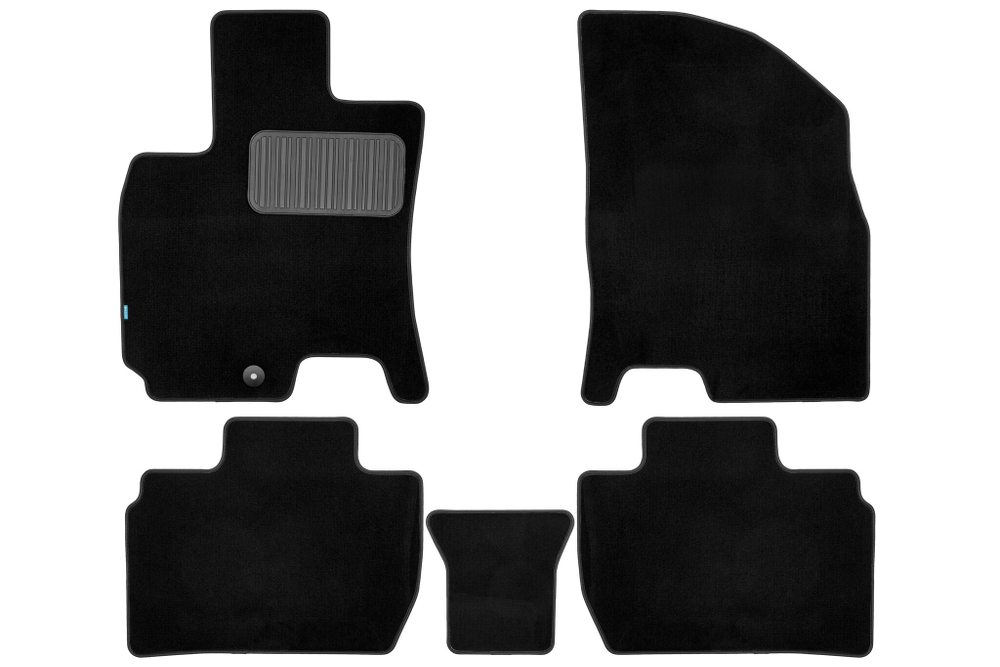 Коврики в салон для BAIC U5 2023-, седан, 5шт. (текстиль) арт.KLEVER0312500122110KH