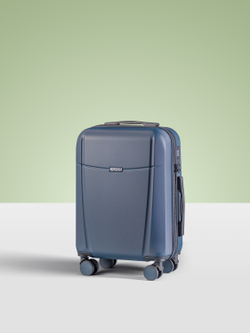 Чемодан Bonle размер S Темно-синий