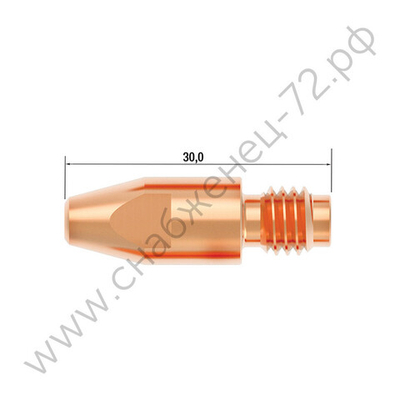 FUBAG Контактный наконечник M8х30 мм CuCrZr D=1.6 мм (25 шт.)