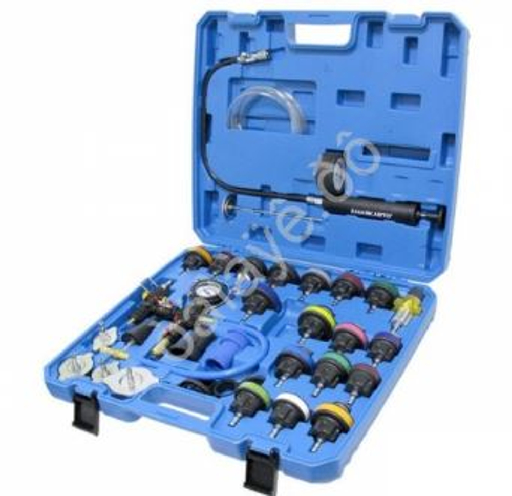 Набор для опрессовки и заправки системы охлаждения  33пр. МАЯКАВТО™ 4078вт