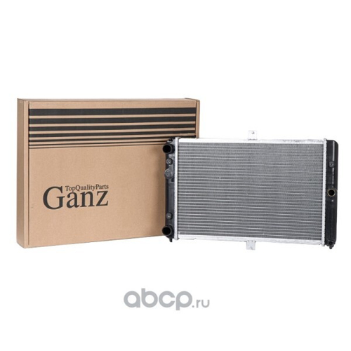 Радиатор основ. алюм. /2108-99/ универс. (GANZ)