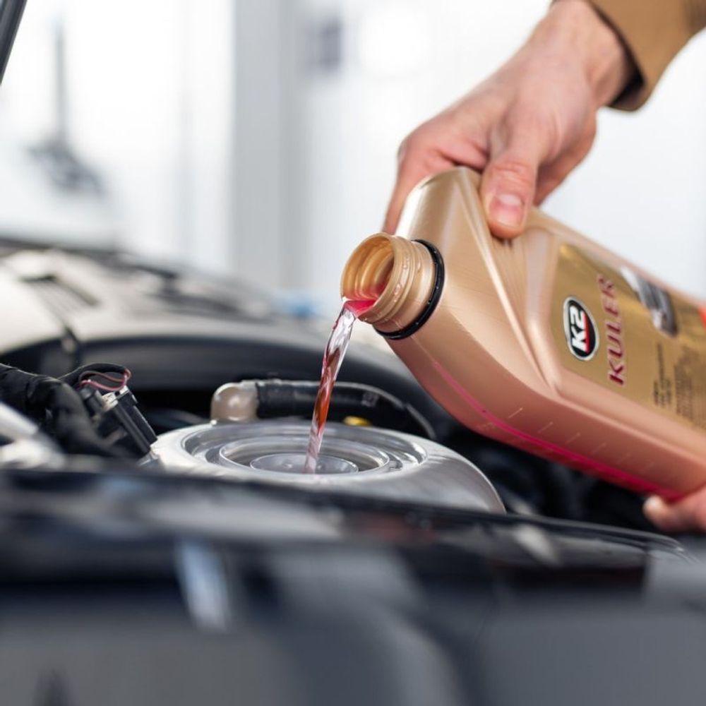 ЖИДКОСТЬ РАДИАТОРНАЯ-АНТИФРИЗ "К2" KULER-35C РОЗОВЫЙ 1L