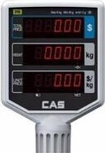 Весы торговые Cas PR-6P со стойкой 1357247