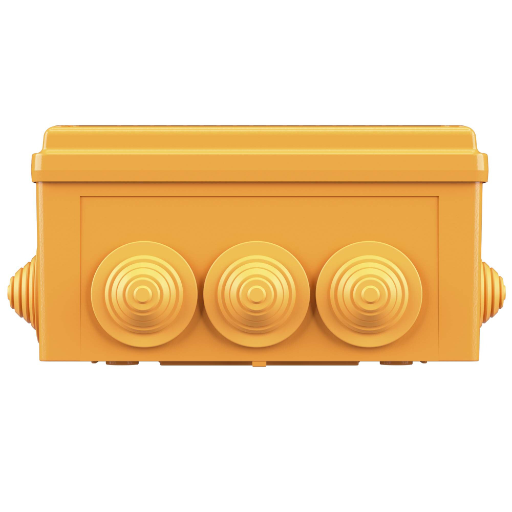 Коробка пластиковая FS с кабельными вводами и клеммниками, IP55, 150х110х70 мм, 5р, 450V, 30A, 16 мм2