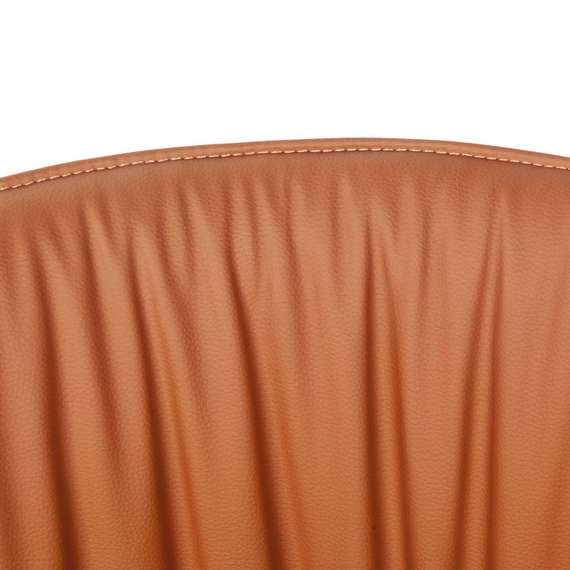 Лаунж кресло Sofia, экокожа терракот