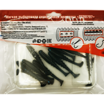 12 шт. 4,5 см Рыболовные, силиконовые приманки рачки. Головастик RuBaits Fly Frog Набор для рыбалки на щуку, судака, окуня, форель Для зимней рыбалки, микроджиг.